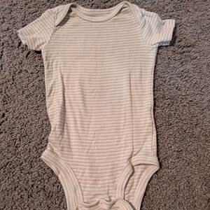 Carter's Striped Short-sleeve Onesie